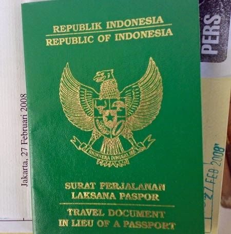 Surat Perjalanan Laksana Paspor